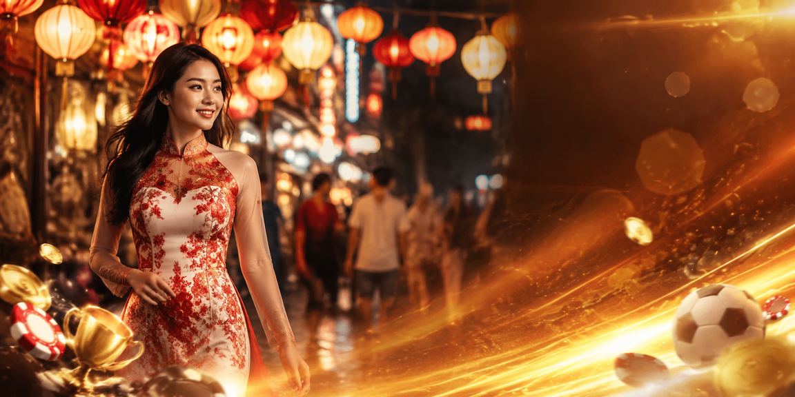 Người chơi tham gia trò chơi tại chợ đêm Hà Nội với không khí sôi động
