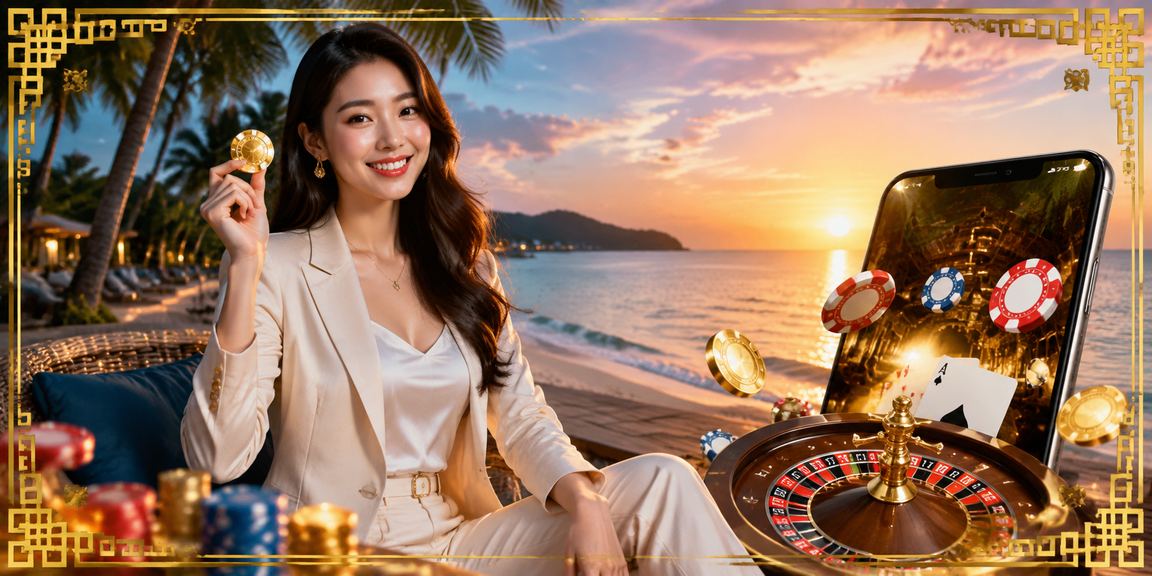 Người chơi trải nghiệm cá cược trên di động tại đảo Phú Quốc
